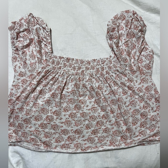 Lucky Brand Crop Top Size Large GUC - Picture 3 of 4